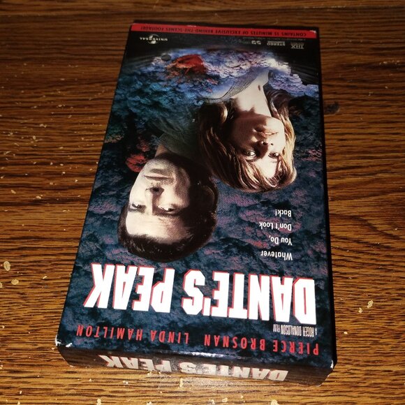 Dante's Peak (VHS, 1997, Universal Pictures) Pierce Brosnan Linda Hamilton - Picture 5 of 6